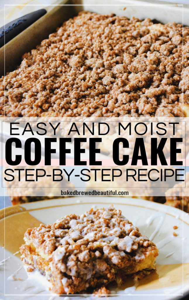 Easy and Moist Coffee Cake Recipe
