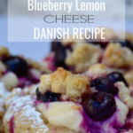 Blueberry Lemon Danish Recipe