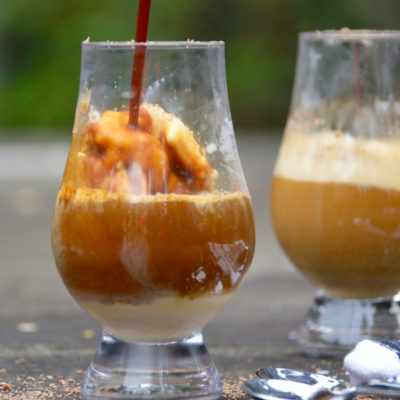 Best Affogato Recipe with Salted Brownie Garnish