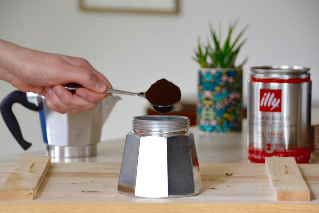 I used my Moka pot on an induction stove using a pot with some water in it.  After the brew, the bottom half of my Moka pot that was touching the hot