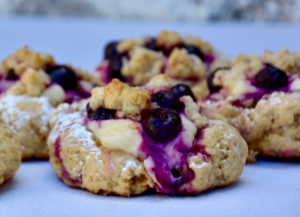 lemon blueberry danish