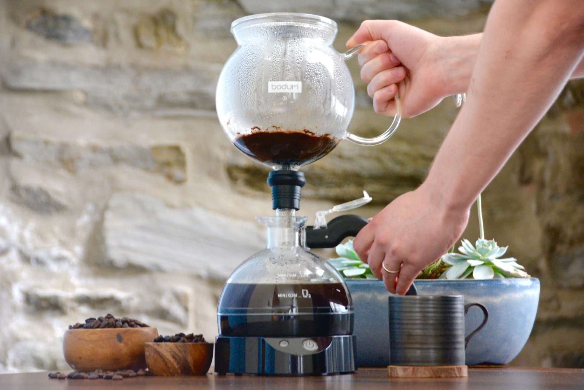How To Brew Coffee Using A Vacuum Siphon Coffee Maker Recipe Included Baked, Brewed, Beautiful