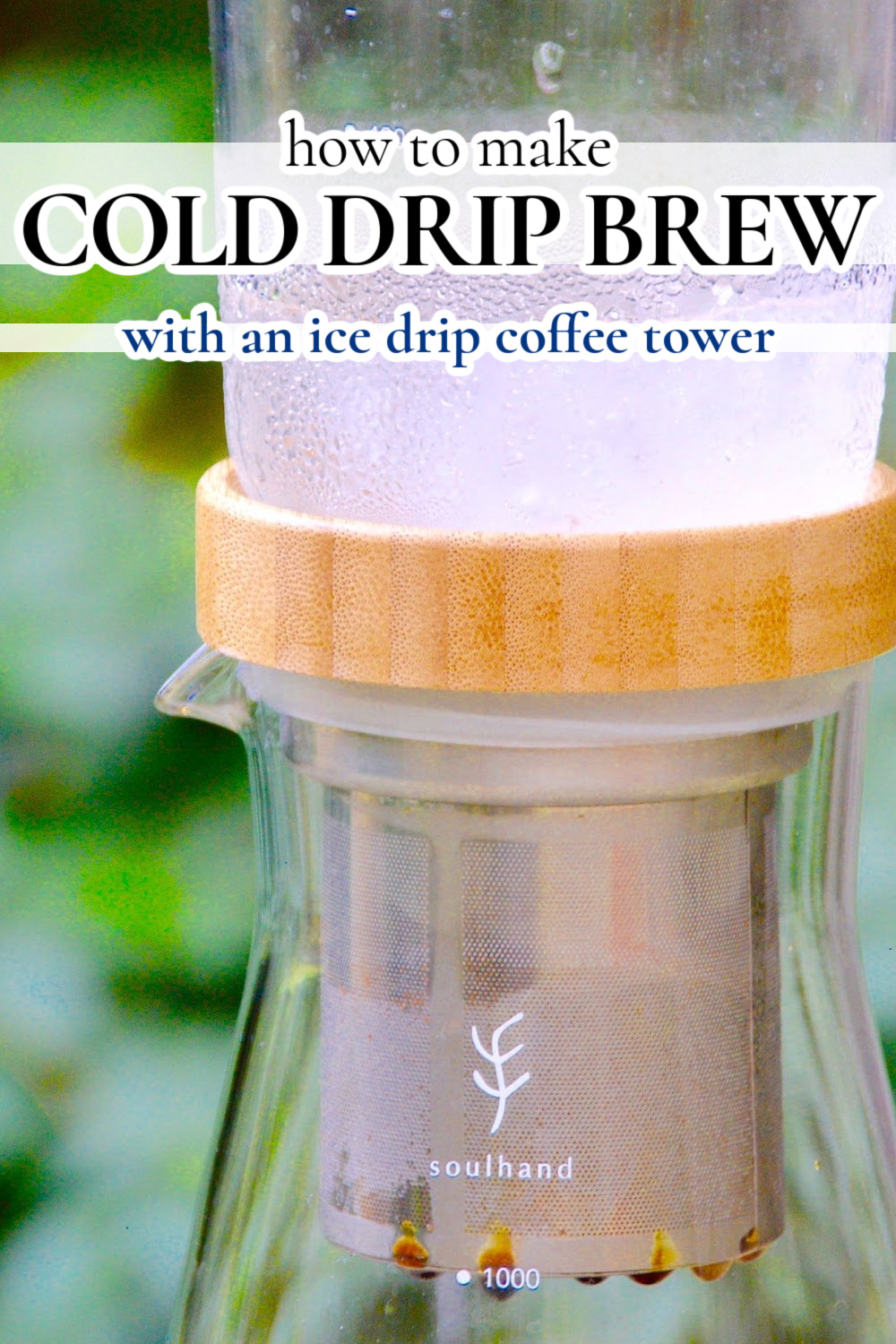 How To Make Cold Drip Coffee & Why It Beats Immersion Cold Brew Every