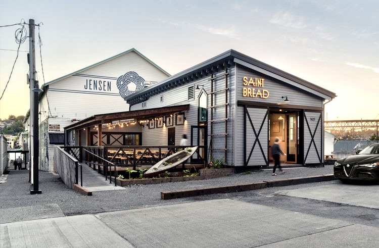 Saint Bread exterior in Seattle Washington